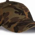 DAD CAP - 6 Panelen, brown camouflage — productfoto 7