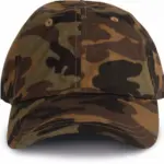 DAD CAP - 6 Panelen, brown camouflage — productfoto 18
