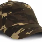 DAD CAP - 6 Panelen, khaki camouflage — productfoto 10