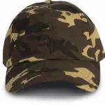 DAD CAP - 6 Panelen, khaki camouflage — productfoto 20