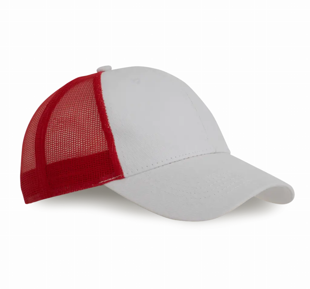 Truckerpet - 6 panelen, white / red — productfoto 18