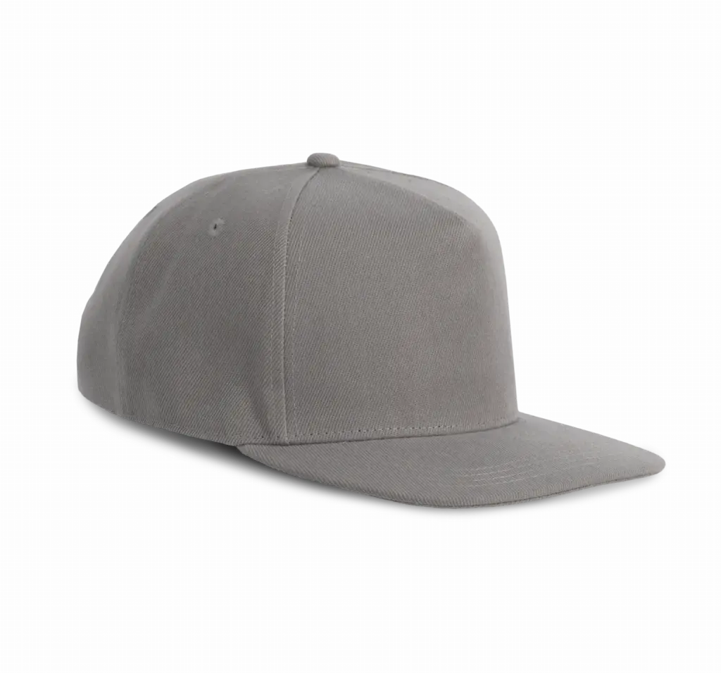 PS_KP159-FS_LIGHTGREY-LIGHTGREY - Hidalgo-werbeartikel Pet Snapback - 5 panelen, light grey — productfoto 7