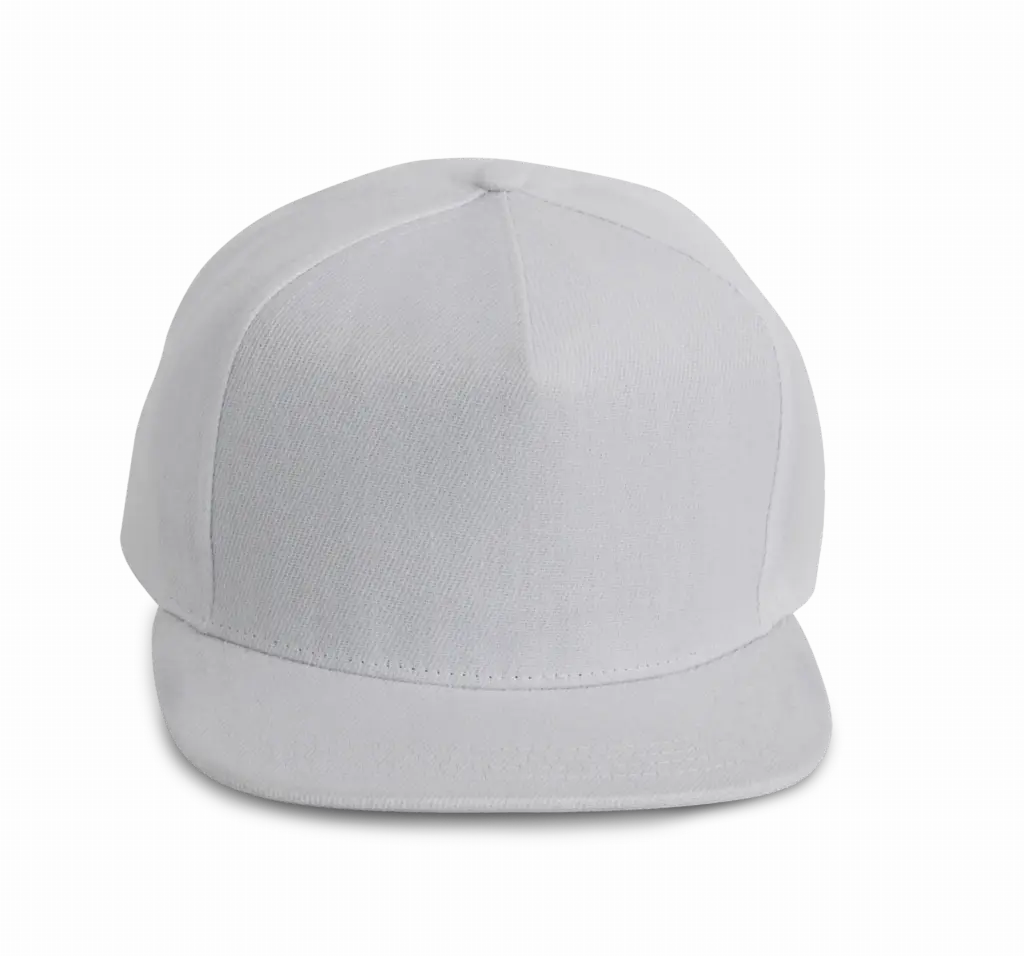 PS_KP159_WHITE-WHITE - Hidalgo-werbeartikel Pet Snapback - 5 panelen, white — productfoto 8