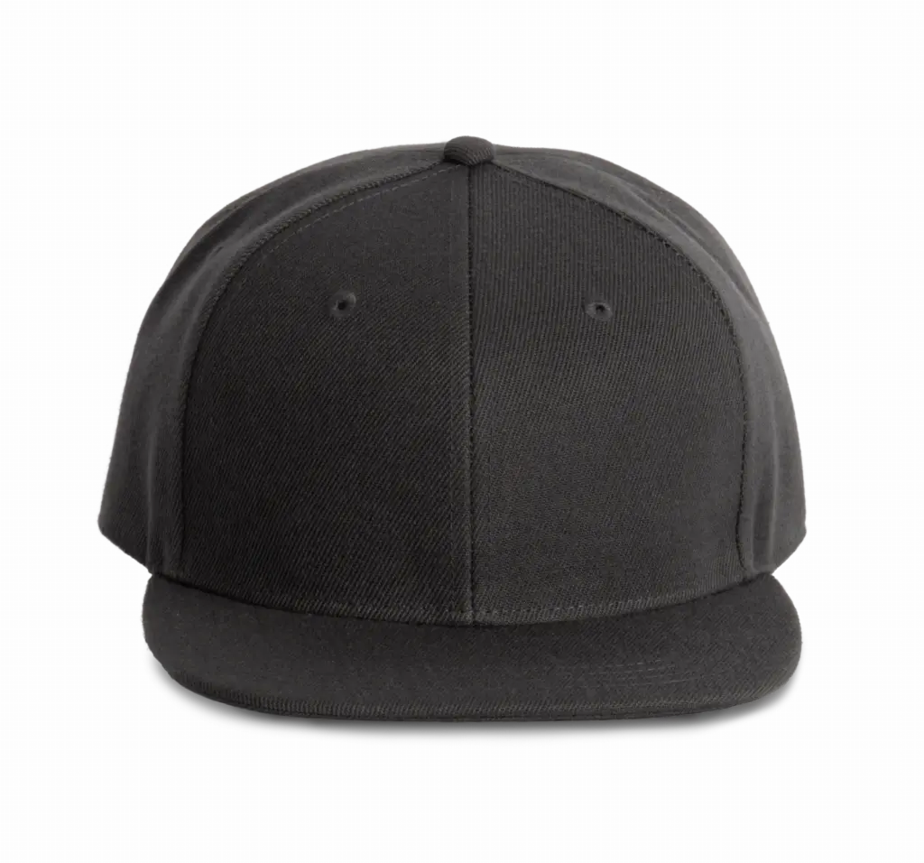 PS_KP160_DARKGREY - Hidalgo-werbeartikel Pet Snapback - 6 panelen, dark grey — productfoto 6
