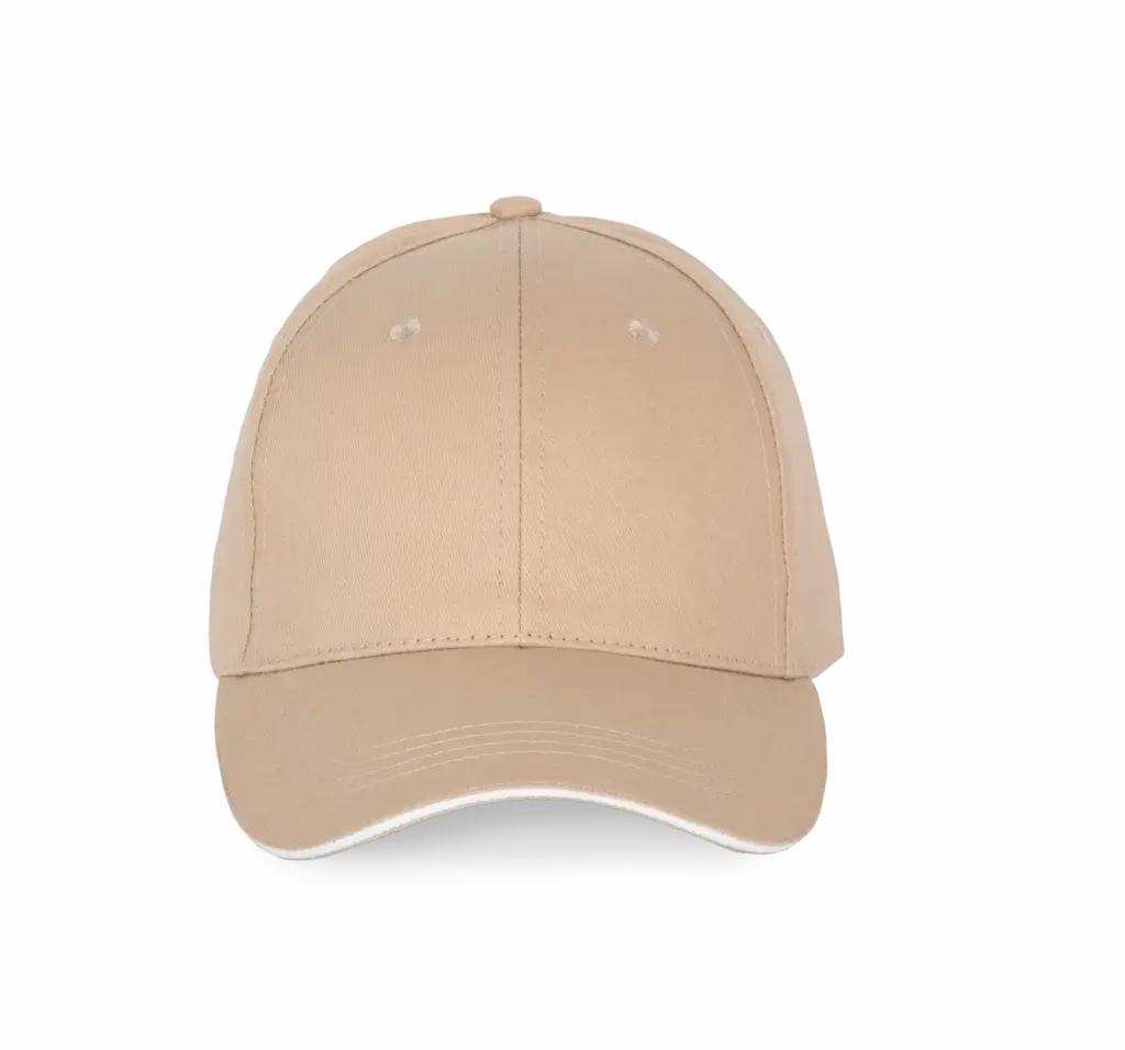 6-Panel-Cap KP191 bedrucken Baumwolle Paspel One-Size — Produktfoto 15