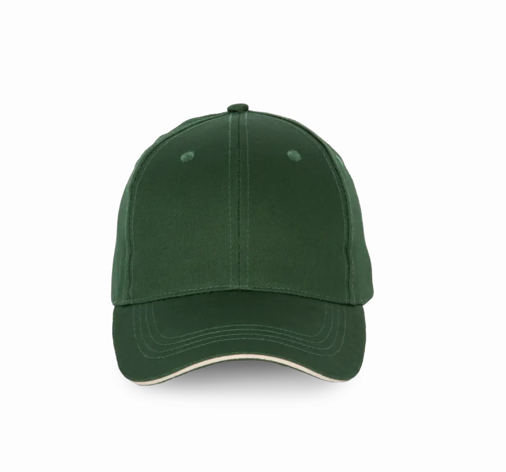 6-Panel-Cap KP191 bedrucken Baumwolle Paspel One-Size — Produktfoto 16
