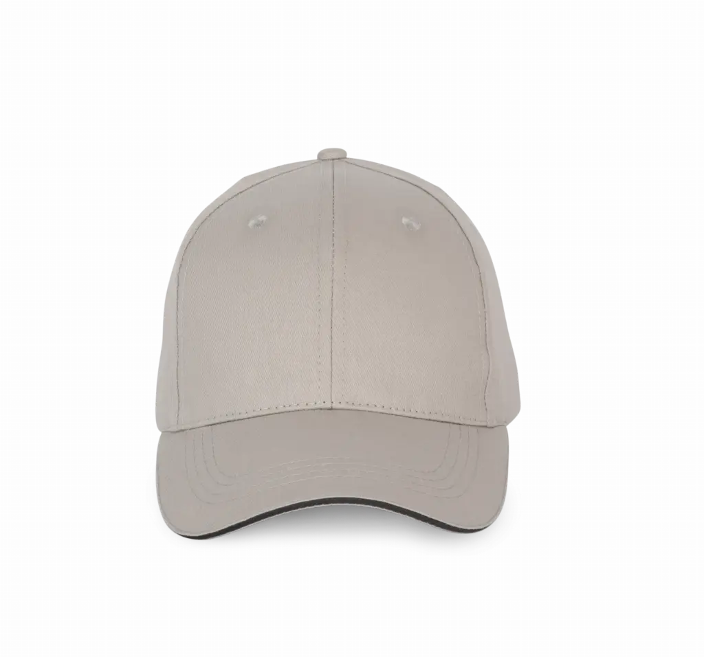6-Panel-Cap KP191 bedrucken Baumwolle Paspel One-Size — Produktfoto 17