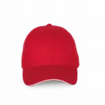 Pet met contrastererende bies  - 6 panelen, red / white — productfoto 11