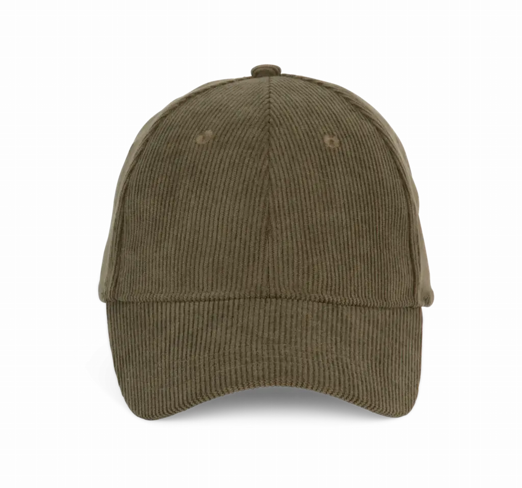 Corduroy Cap KP193 6-Panel bedrucken Retro Gebogen One-size — Produktfoto 6