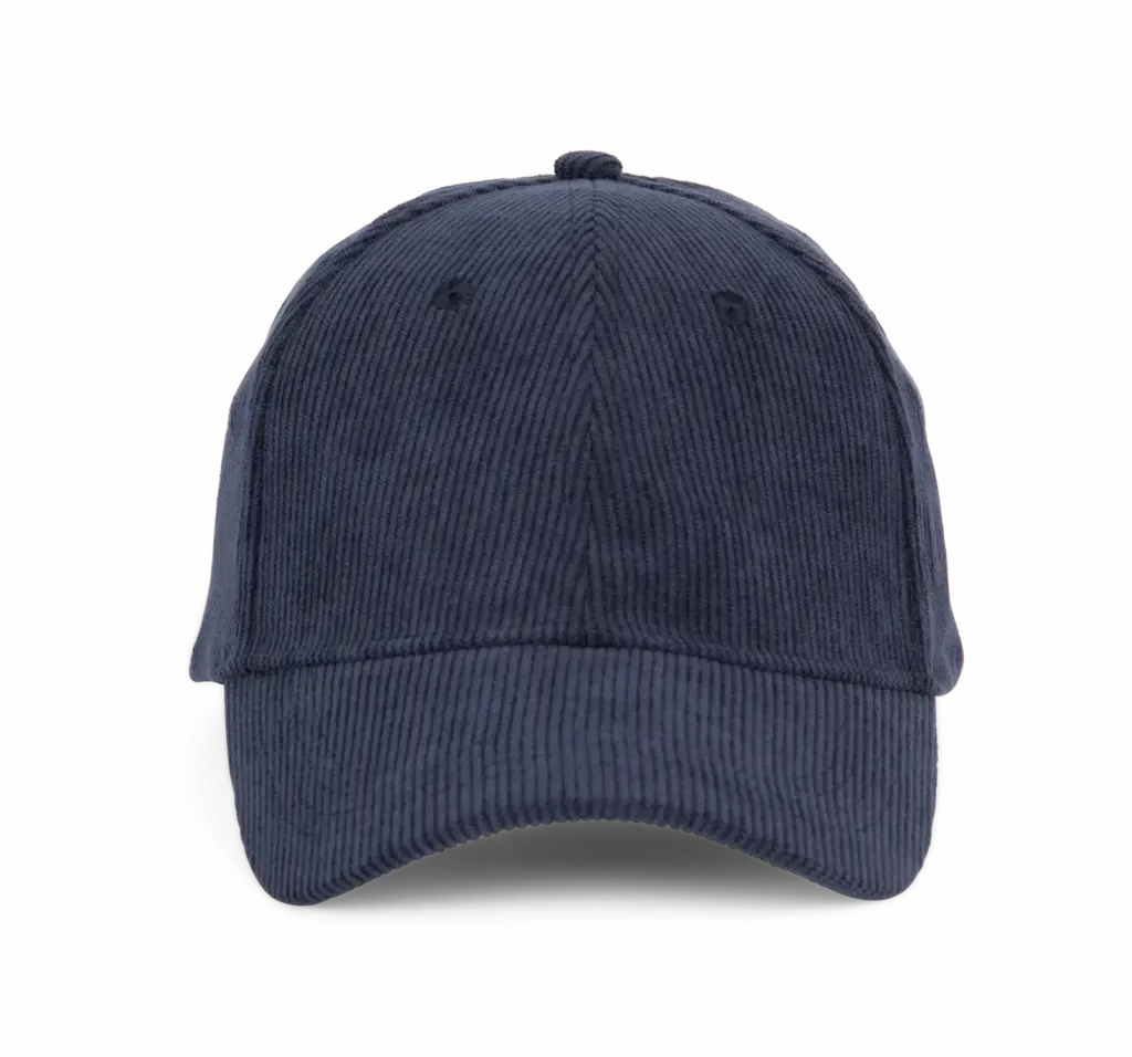 Corduroy Cap KP193 6-Panel bedrucken Retro Gebogen One-size — Produktfoto 7