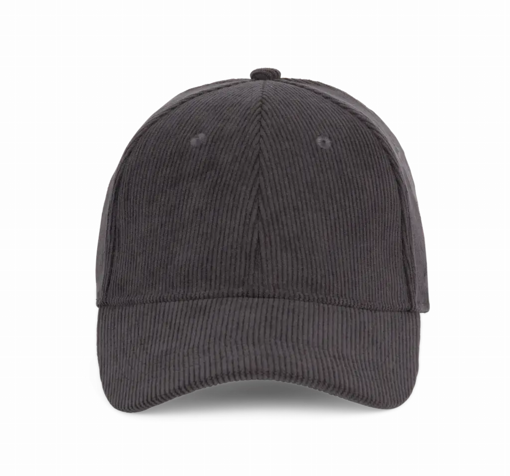 Corduroy Cap KP193 6-Panel bedrucken Retro Gebogen One-size — Produktfoto 10