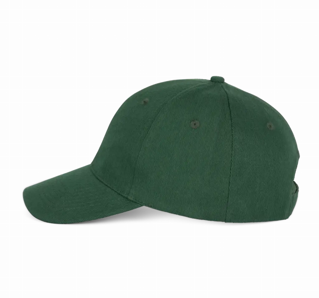 Baseballpet - 6 panelen, forest green — productfoto 8