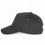 PS_KP195-S_DARKGREY - Hidalgo-werbeartikel Baseballpet - 5 panelen, dark grey — productfoto 7