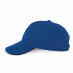 PS_KP207-S_ROYALBLUE-BLACK - Hidalgo-werbeartikel Sportpet Met 6 Panelen, royal blue / black — productfoto 8