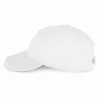 PS_KP207-S_WHITE-RED - Hidalgo-werbeartikel Sportpet Met 6 Panelen, white / red — productfoto 10