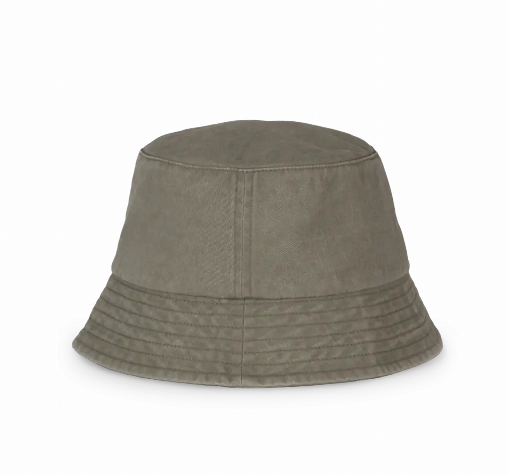 Vintage bob, washed organic khaki — productfoto 7