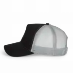PS_KP225-S_BLACK-LIGHTGREY - Hidalgo-werbeartikel Truckerpet - 5 panelen, black / light grey — productfoto 6