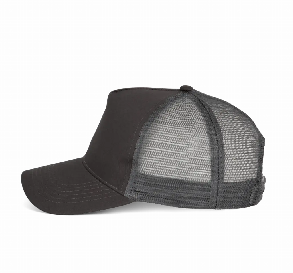 PS_KP225-S_DARKGREY - Hidalgo-werbeartikel Truckerpet - 5 panelen, dark grey — productfoto 8