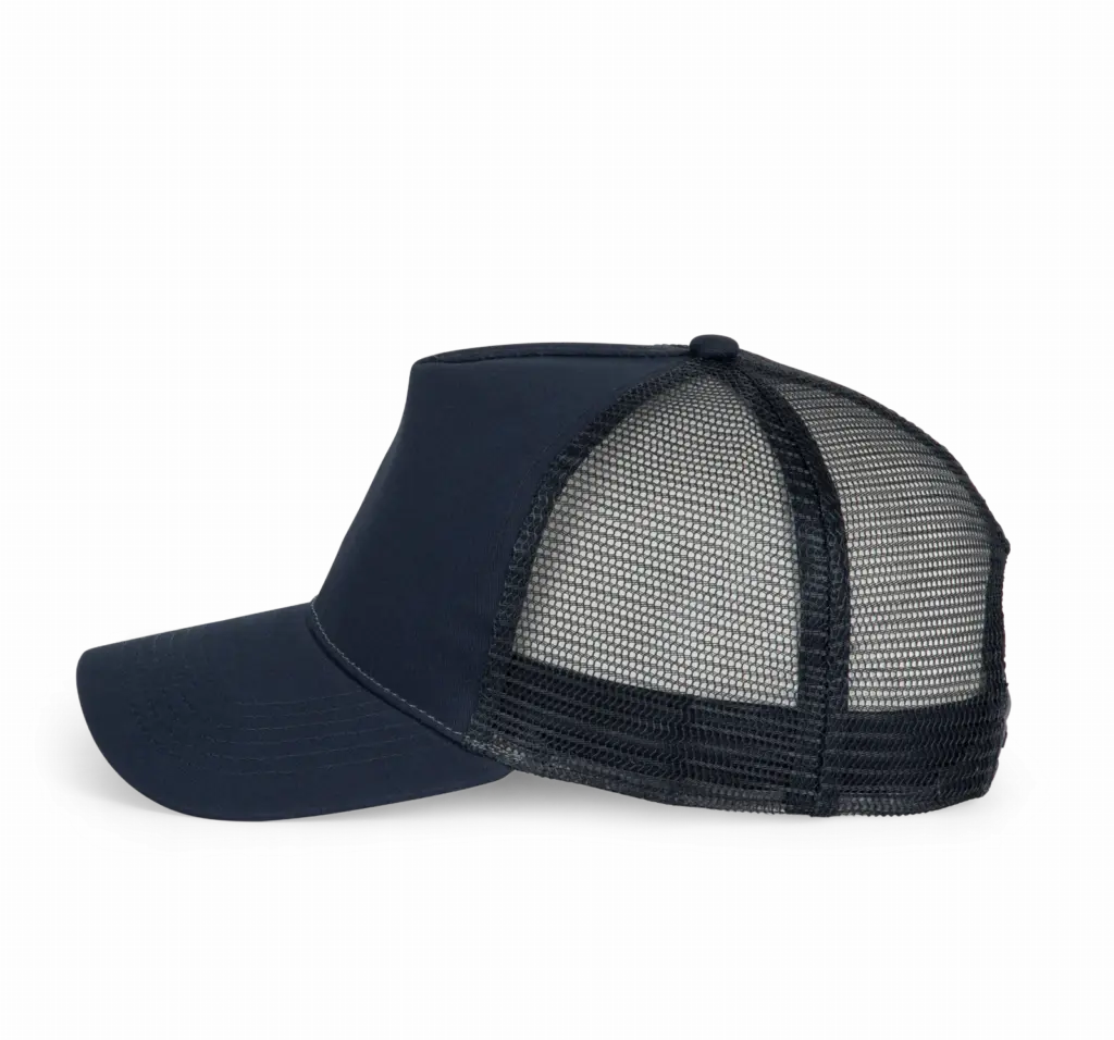 PS_KP225-S_NAVY - Hidalgo-werbeartikel Truckerpet - 5 panelen, navy — productfoto 10