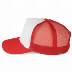 PS_KP225-S_RED-WHITE - Hidalgo-werbeartikel Truckerpet - 5 panelen, red / white — productfoto 13