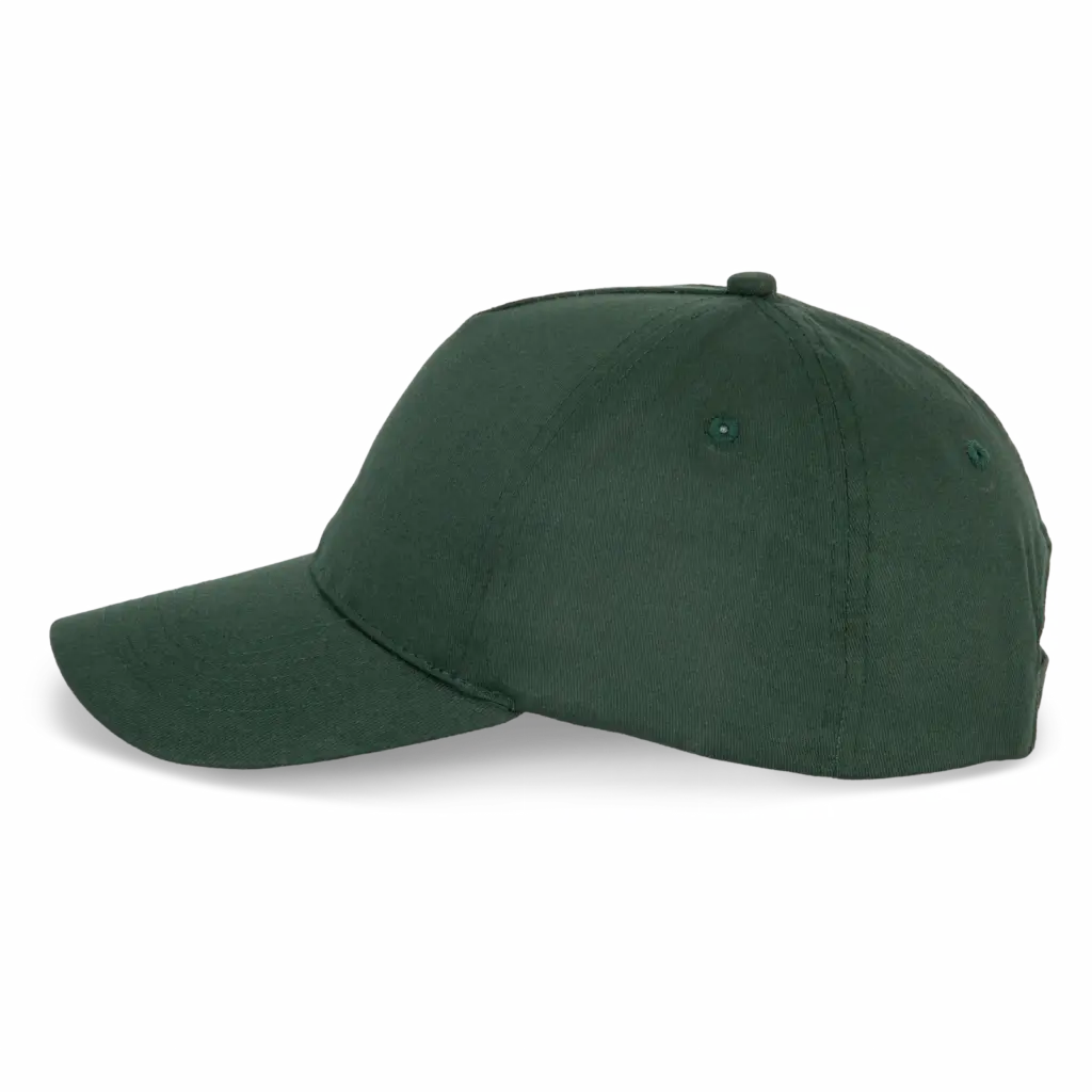 Pet van gerecycleerd polyester en katoen K-loop tracking - 5 panelen, forest green — productfoto 8