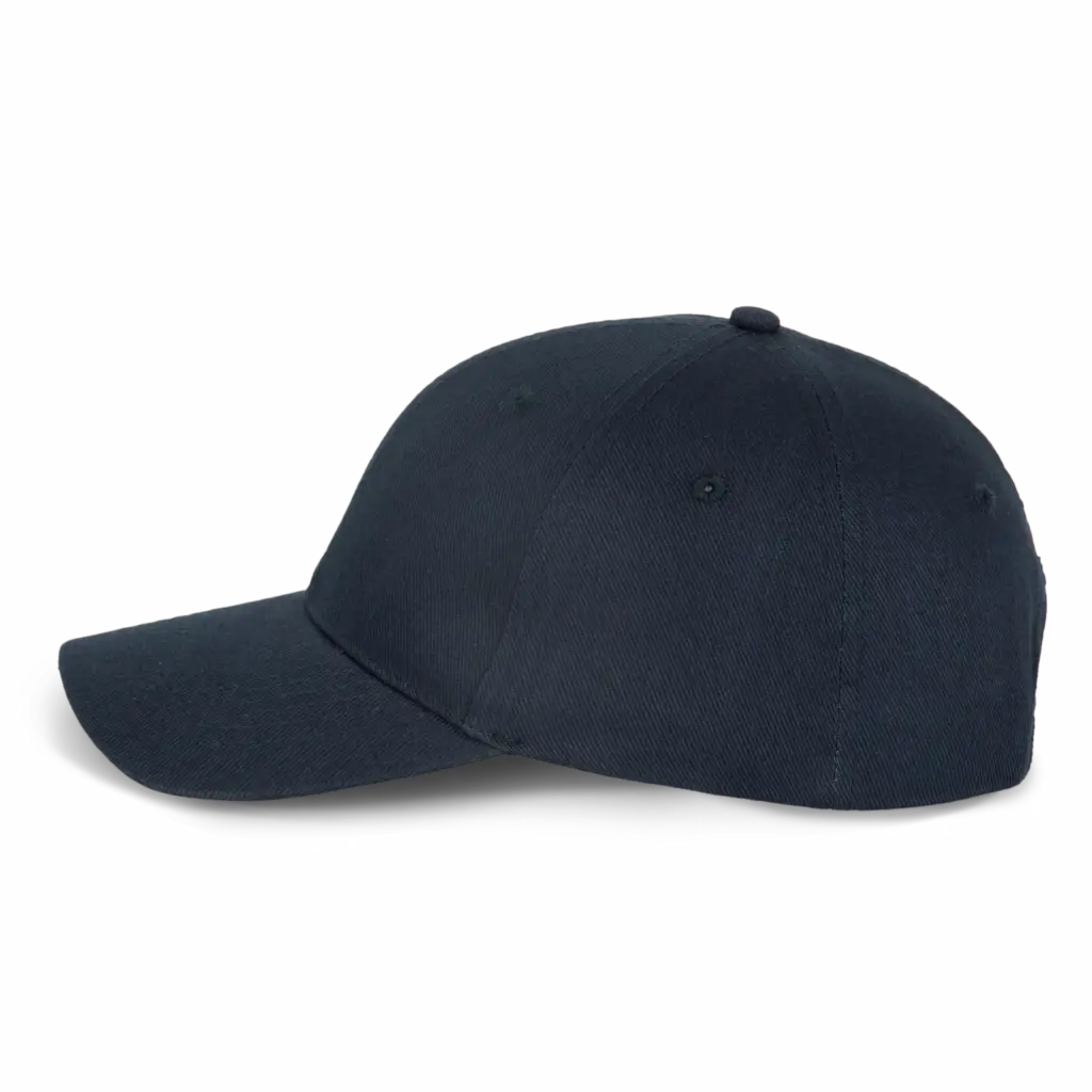 Pet van gerecycled polyester en katoen K-loop  tracking - 6 panelen, navy — productfoto 10