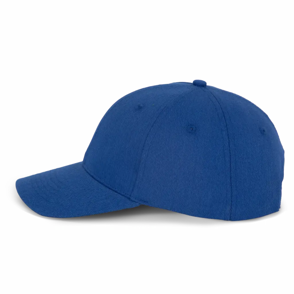 Pet van gerecycled polyester en katoen K-loop  tracking - 6 panelen, royal blue — productfoto 13