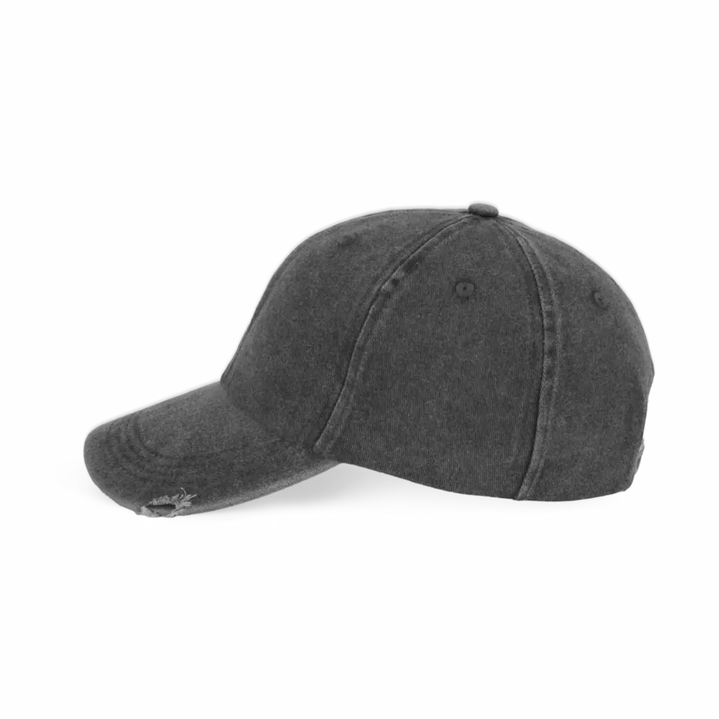 Gescheurde verwassen pet, washed black — productfoto 5