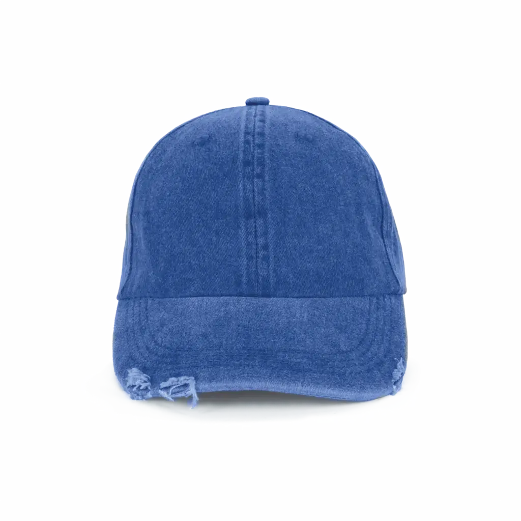 Custom Distressed Washed 6-Panel Cap KP235 One-size — product photo 7