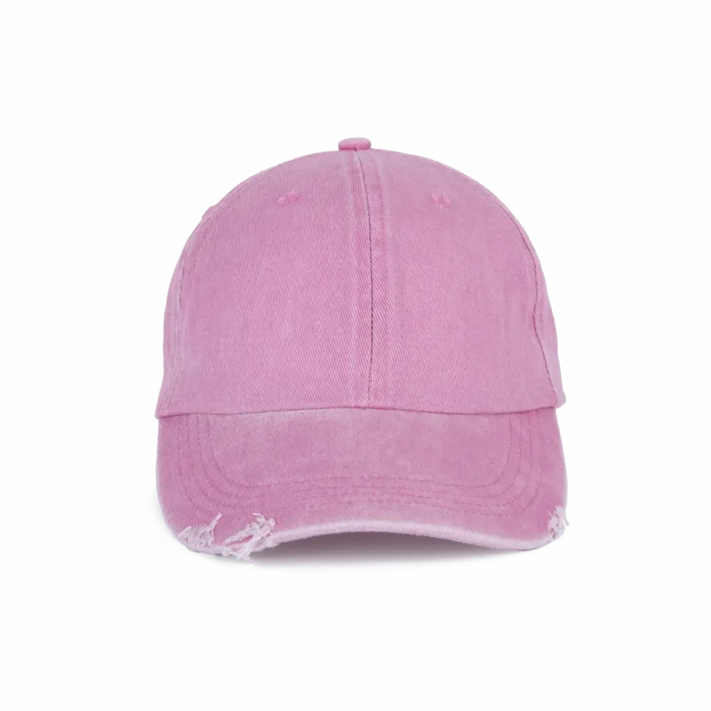 Custom Distressed Washed 6-Panel Cap KP235 One-size — product photo 8