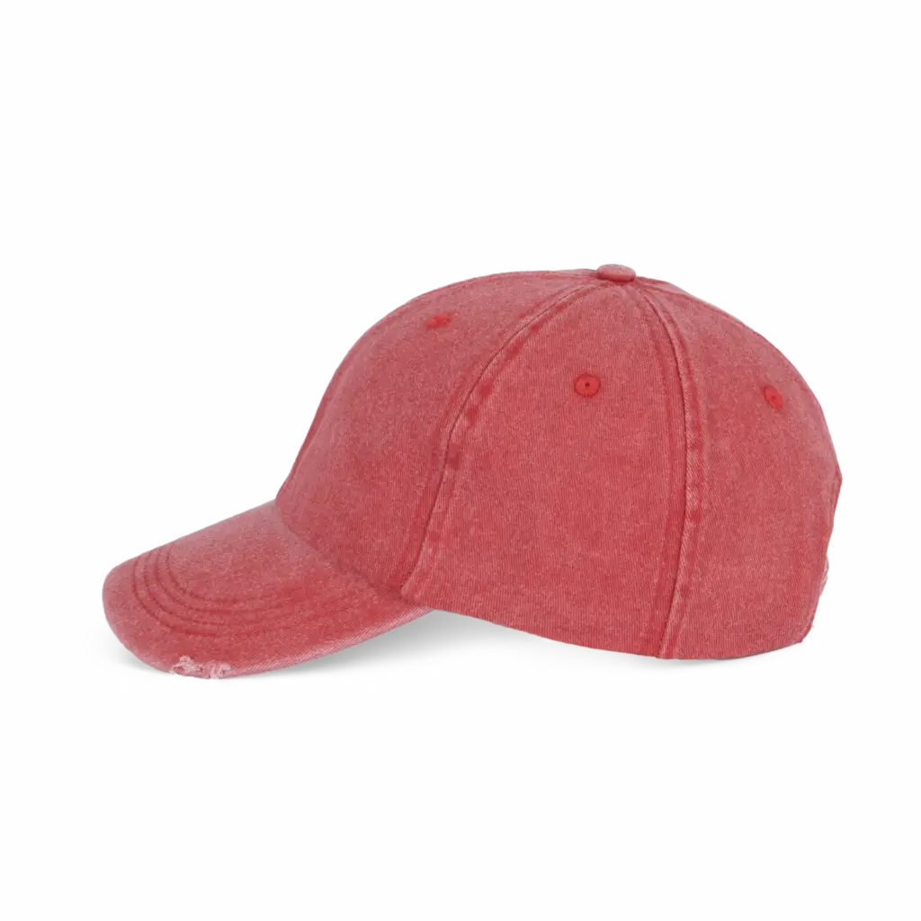 Gescheurde verwassen pet, washed red — productfoto 12