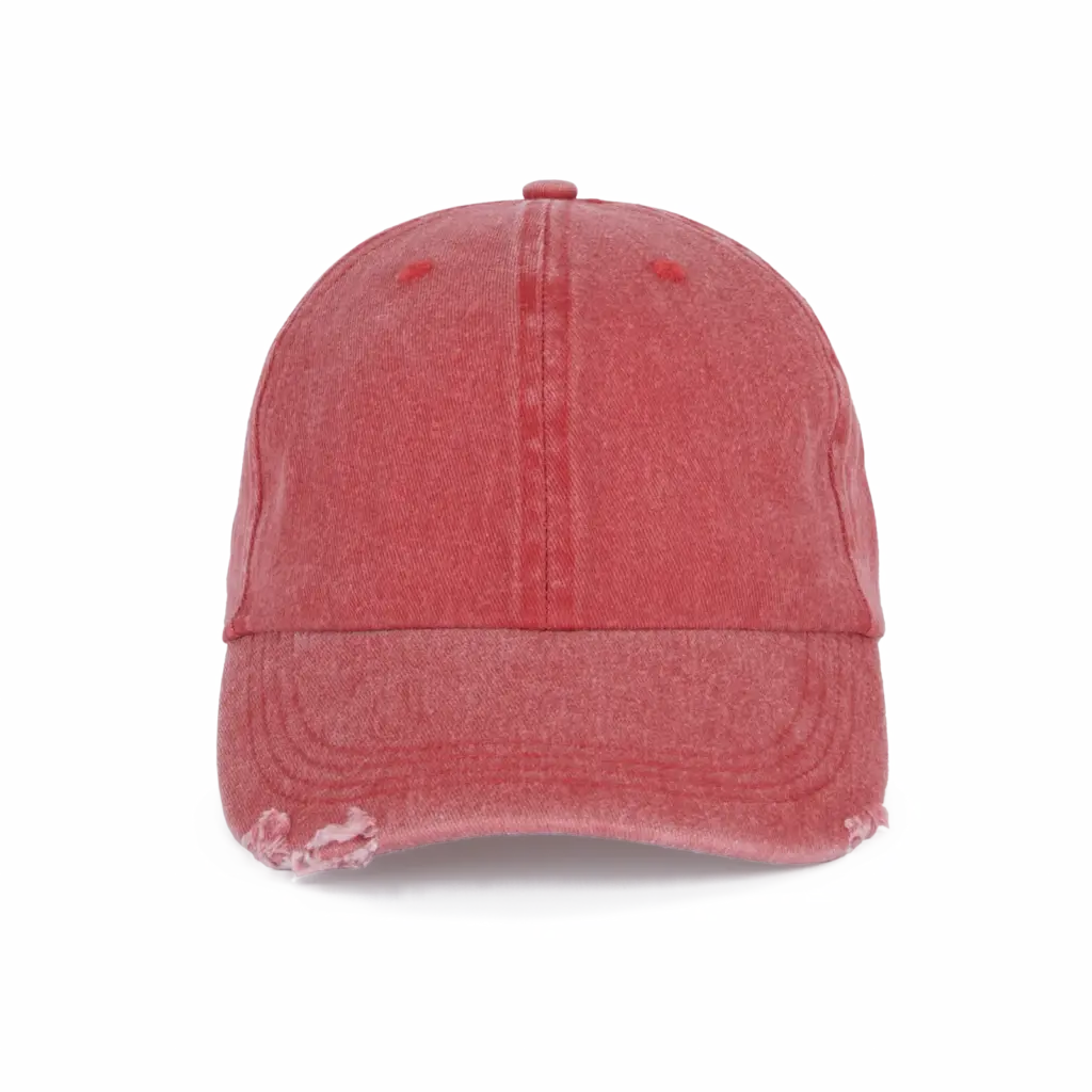 Custom Distressed Washed 6-Panel Cap KP235 One-size — product photo 13