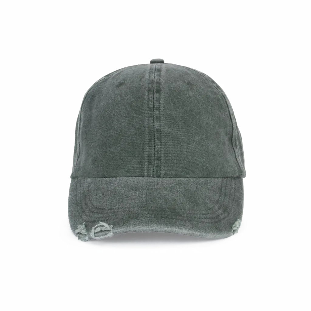 Custom Distressed Washed 6-Panel Cap KP235 One-size — product photo 14