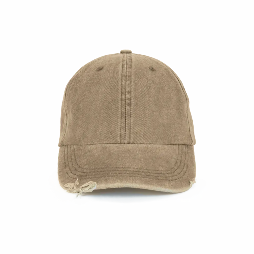 Custom Distressed Washed 6-Panel Cap KP235 One-size — product photo 15