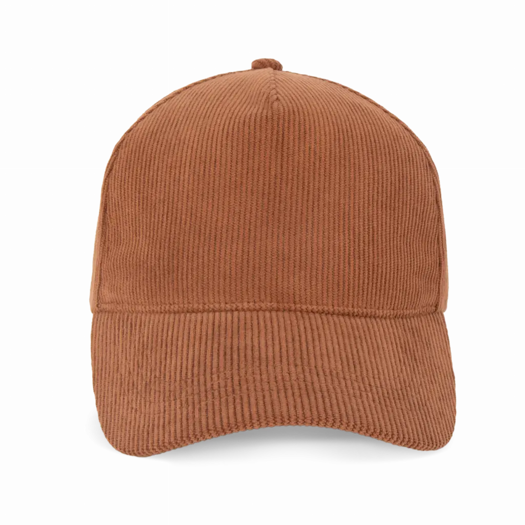 Custom Corduroy Cap KP250 5-Panel Adjustable One-Size — product photo 8