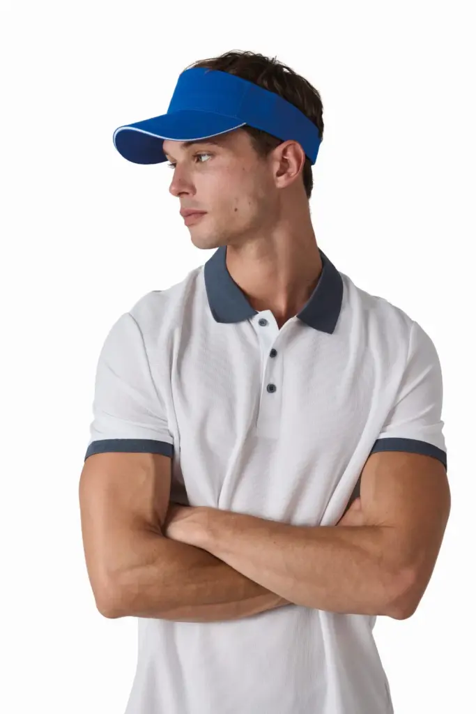 Sportieve katoenen zonneklep — productfoto 2