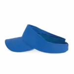 Sportieve katoenen zonneklep, nebulas blue / white — productfoto 6