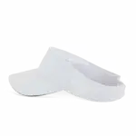 Sportieve katoenen zonneklep, white / navy — productfoto 7