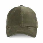 KP256 - Fluwelen pet met laag profiel, bold khaki — productfoto 3