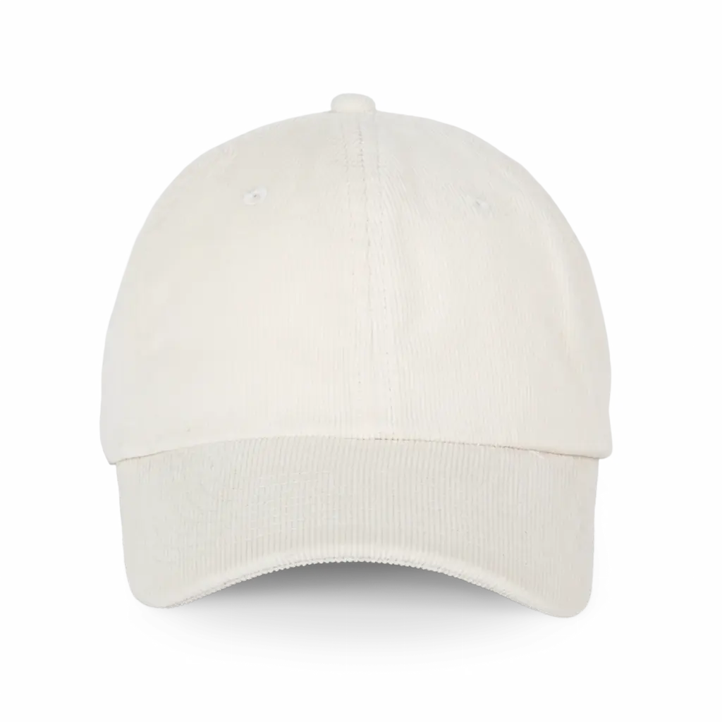 KP256 - Fluwelen pet met laag profiel, chalk — productfoto 4