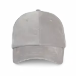 KP256 - Fluwelen pet met laag profiel, chill grey — productfoto 5