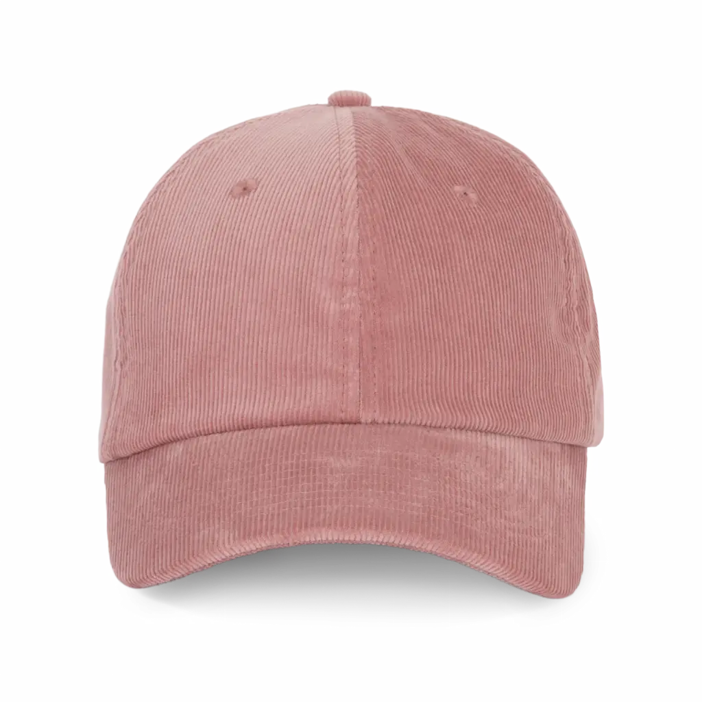 KP256 - Fluwelen pet met laag profiel, old pink — productfoto 6