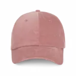 KP256 - Fluwelen pet met laag profiel, old pink — productfoto 6