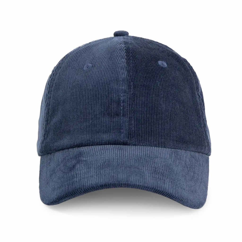KP256 - Fluwelen pet met laag profiel, pageant navy — productfoto 7