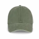 KP257 - Pet in vintage-stijl, washed olive drab — productfoto 6