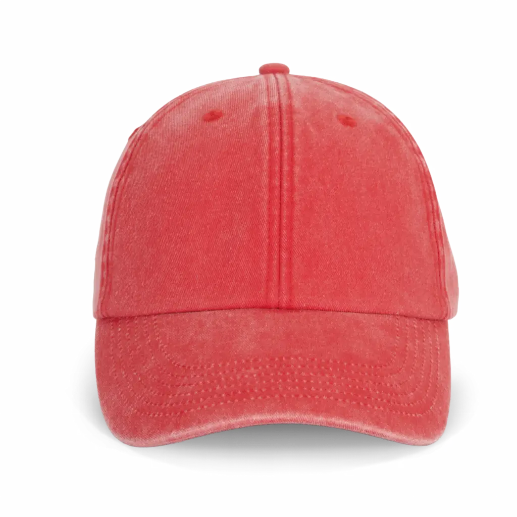 KP257 - Pet in vintage-stijl, washed red — productfoto 8