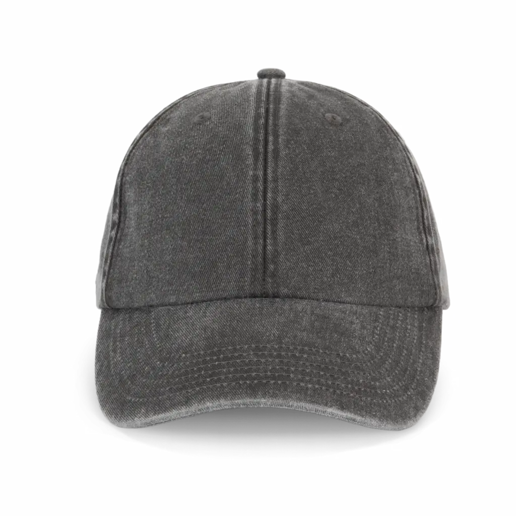 KP257 - Pet in vintage-stijl, washed smoky black — productfoto 10
