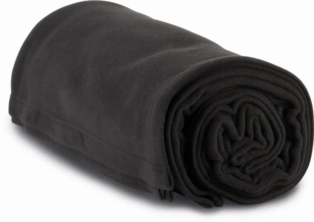 PS_KP424_BLACK - Hidalgo Plaid van fleece, black — productfoto 3