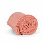 Plaid van fleece, praline rose — productfoto 5