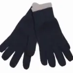 Handschoenen voor een aanraakscherm, navy / light grey — productfoto 3